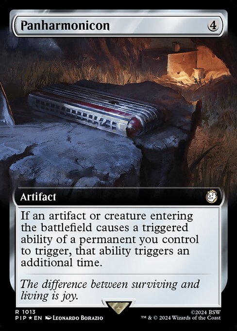 Panharmonicon · Fallout 1013/1068