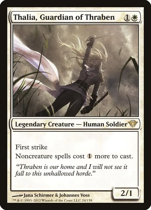 Thalia, Guardian of Thraben · Dark Ascension 24/158