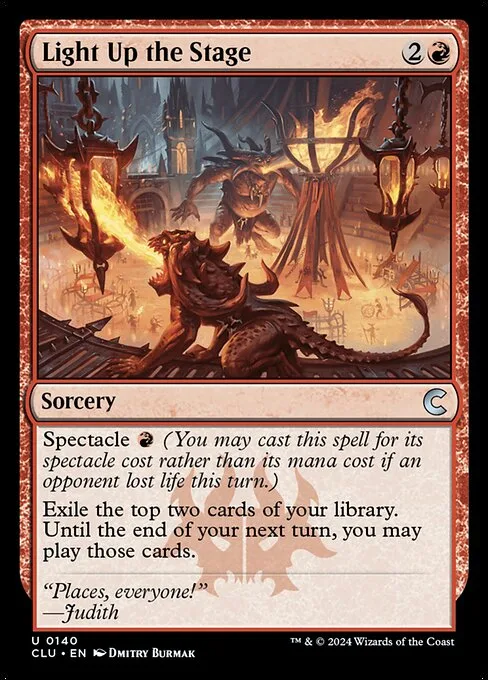 Light Up the Stage · Ravnica: Clue Edition 140/284