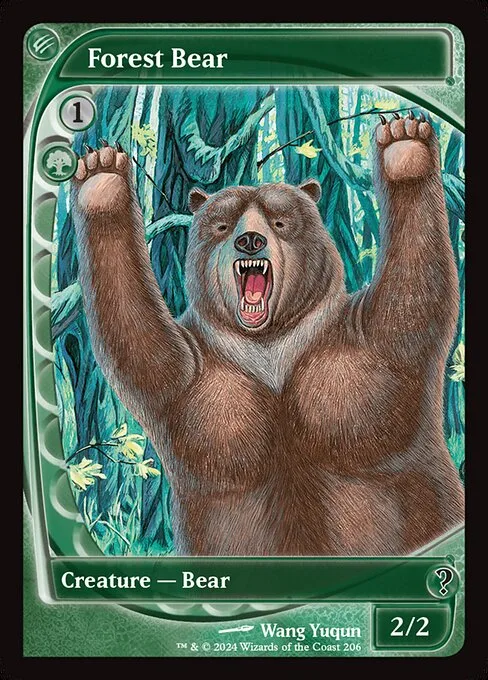 Forest Bear · Mystery Booster 2 206/385