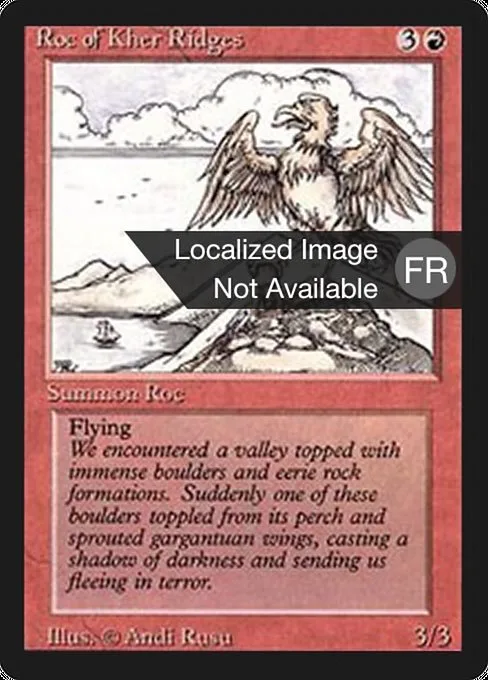 Roc of Kher Ridges · Foreign Black Border 172/307