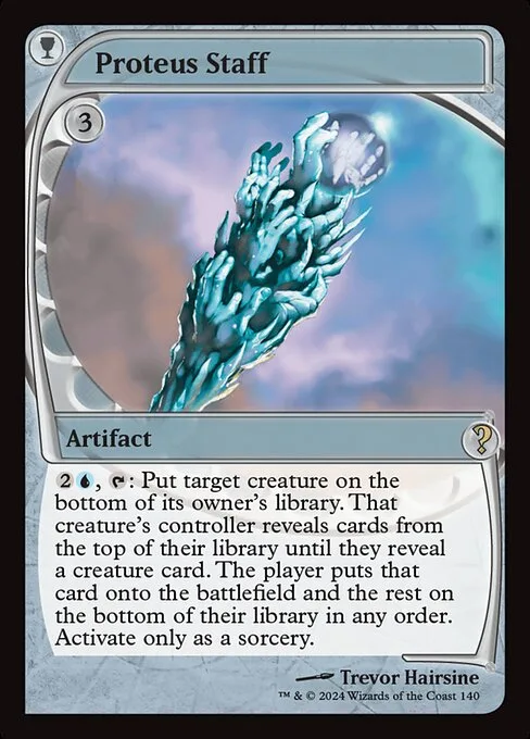 Proteus Staff · Mystery Booster 2 140/385