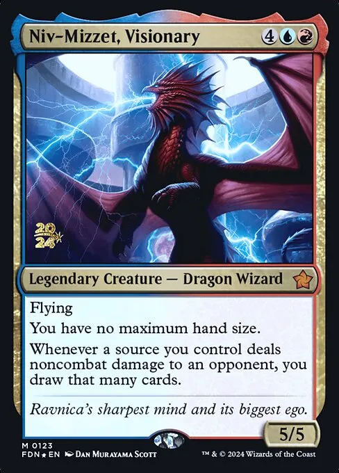 Niv-Mizzet, Visionary · Foundations Promos 123s/106