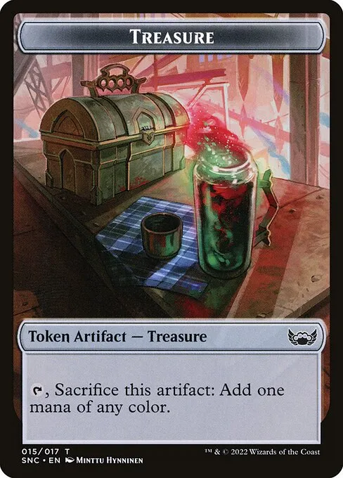 Treasure · Streets of New Capenna Tokens 15/19