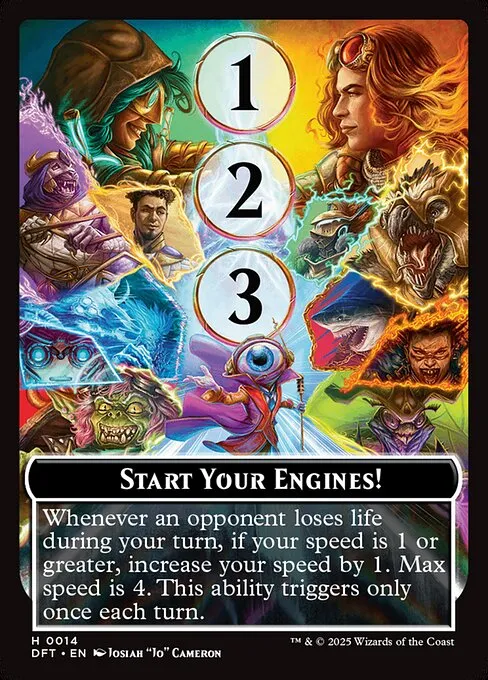 Start Your Engines! // Max Speed · Aetherdrift Tokens 14/14