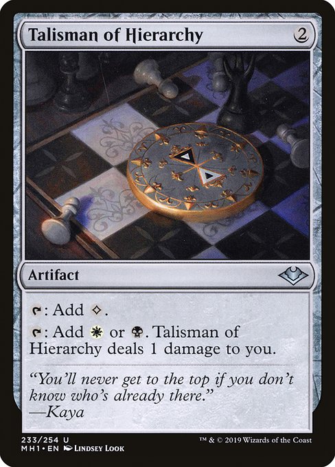 Talisman of Hierarchy · Modern Horizons 233/255