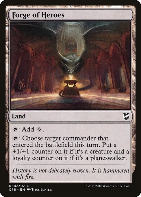 Forge of Heroes · Commander 2018 58/307
