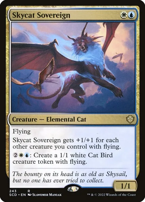 Skycat Sovereign · Starter Commander Decks 243/352