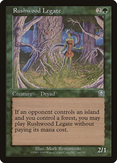 Rushwood Legate · Mercadian Masques 266/350