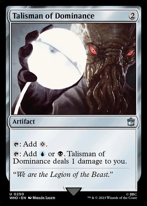 Talisman of Dominance · Doctor Who 250/1178