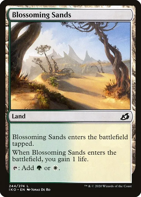 Blossoming Sands · Ikoria: Lair of Behemoths 244/390