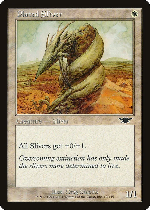 Plated Sliver · Legions 19/145