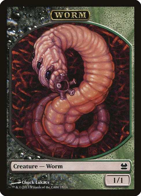 Worm · Modern Masters Tokens 15/16