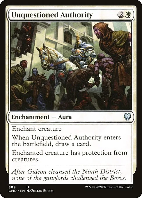 Unquestioned Authority · Commander Legends 389/718