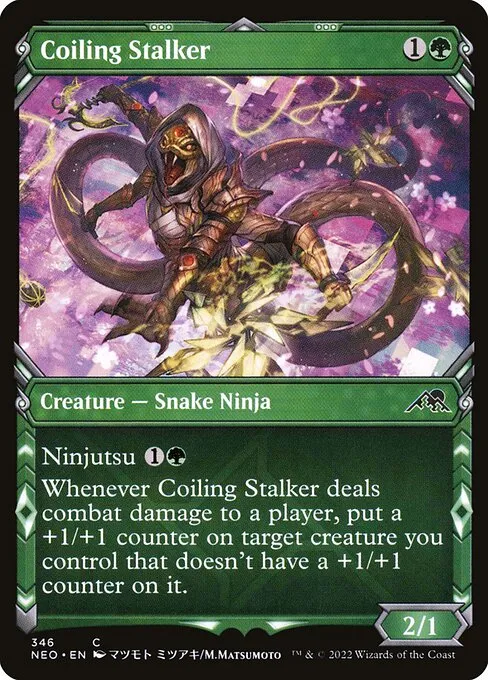 Coiling Stalker · Kamigawa: Neon Dynasty 346/531
