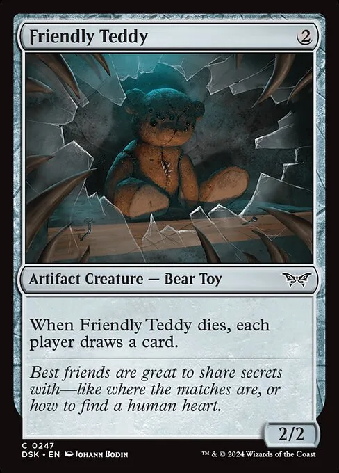 Friendly Teddy · Duskmourn: House of Horror 247/419