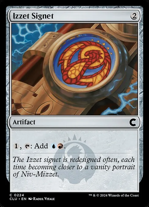 Izzet Signet · Ravnica: Clue Edition 224/284