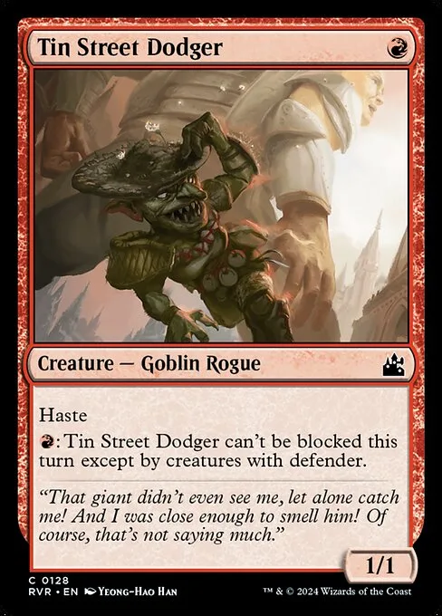 Tin Street Dodger · Ravnica Remastered 128/531