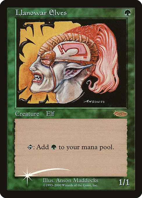 Llanowar Elves · Friday Night Magic 2000 11/11