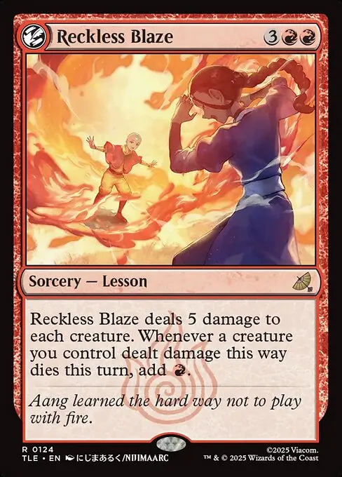Reckless Blaze · Avatar: The Last Airbender Eternal 124/317