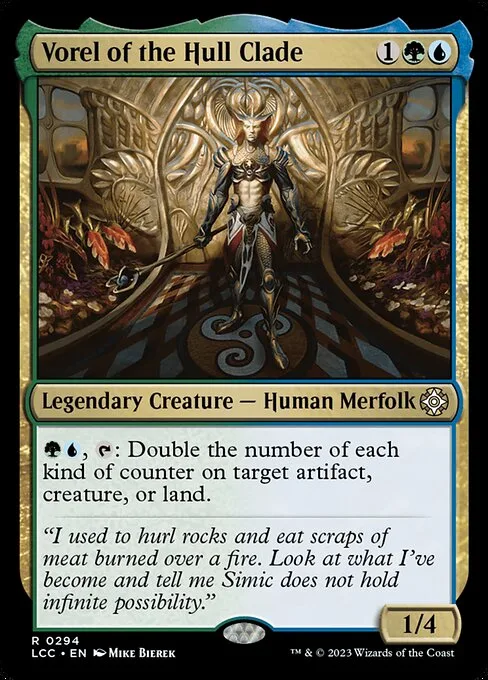 Vorel of the Hull Clade · The Lost Caverns of Ixalan Commander 294/370