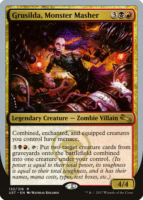 Grusilda, Monster Masher · Unstable 132/268