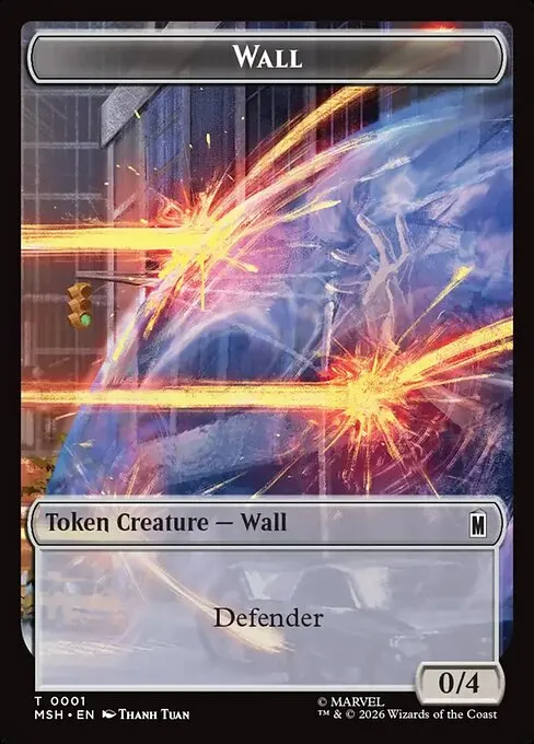 Wall · Marvel Super Heroes Tokens 1