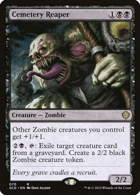 Cemetery Reaper · Starter Commander Decks 70/352
