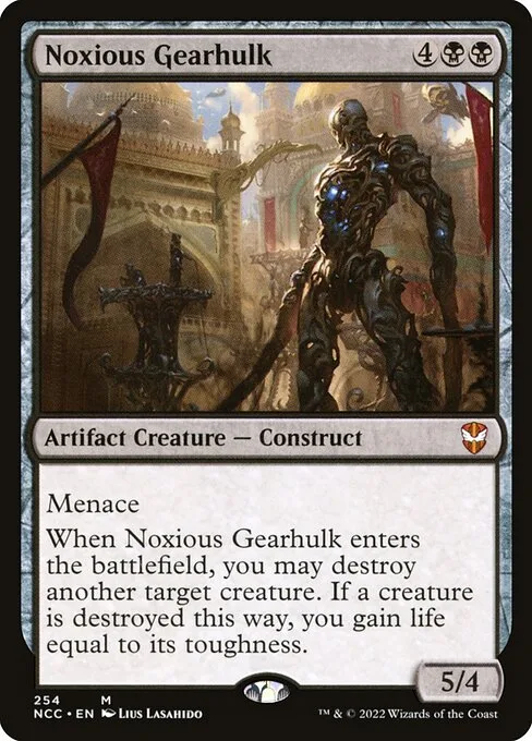 Noxious Gearhulk · New Capenna Commander 254/447