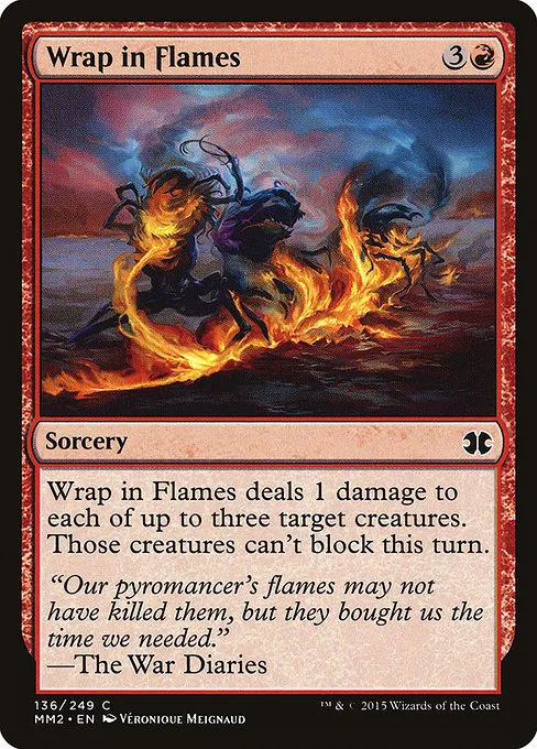 Wrap in Flames · Modern Masters 2015 136/249