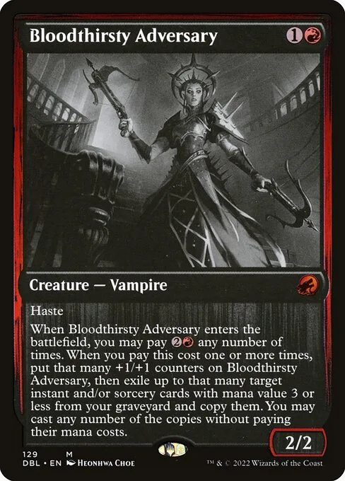 Bloodthirsty Adversary · Innistrad: Double Feature 129/535