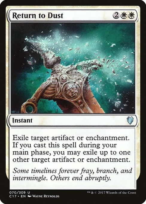 Return to Dust · Commander 2017 70/309