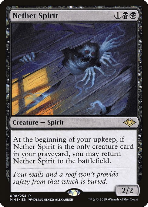 Nether Spirit · Modern Horizons 98/255