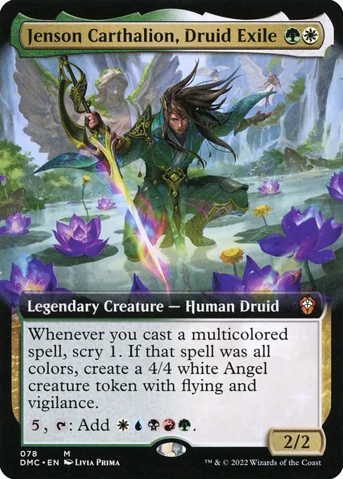 Jenson Carthalion, Druid Exile · Dominaria United Commander 78/240