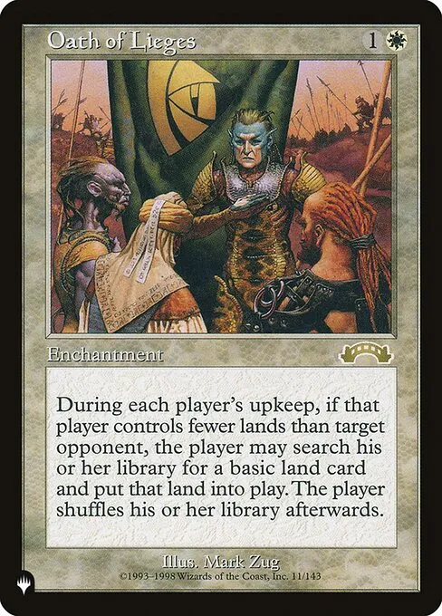 Oath of Lieges · The List EXO-11/5050