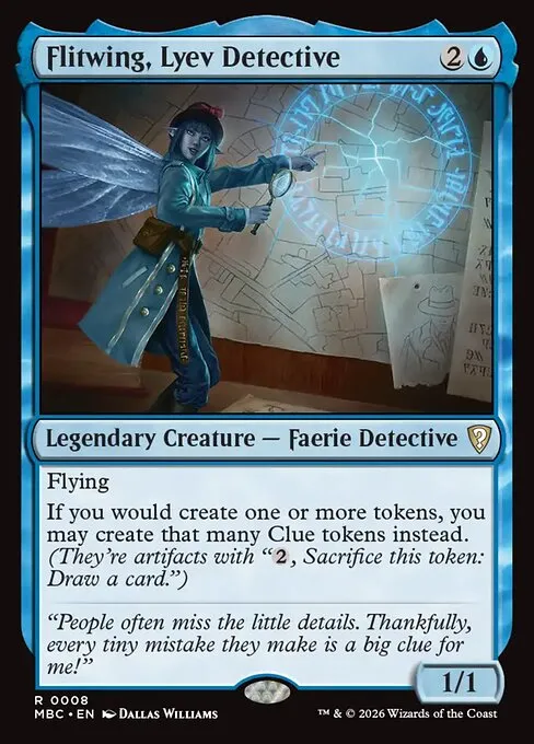 Flitwing, Lyev Detective · Mystery Booster: Commander Edition 8/2