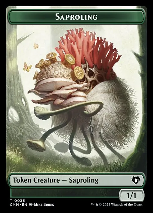 Saproling · Commander Masters Tokens 35/81