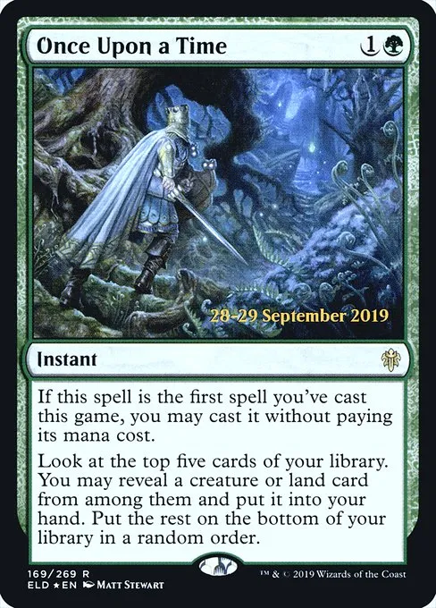 Once Upon a Time · Throne of Eldraine Promos 169s/138