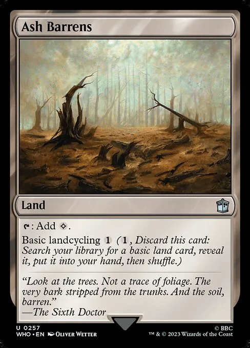 Ash Barrens · Doctor Who 257/1178