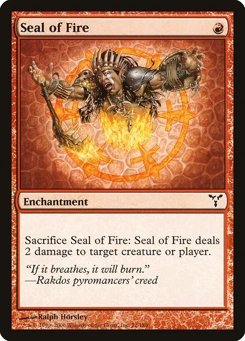 Seal of Fire · Dissension 71/180