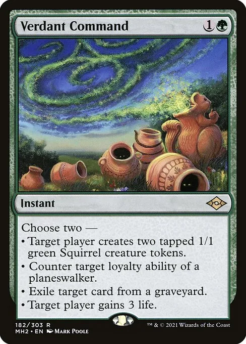 Verdant Command · Modern Horizons 2 182/493