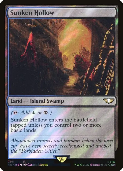 Sunken Hollow · Warhammer 40,000 Commander 295★/617