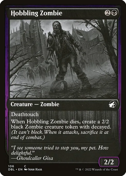 Hobbling Zombie · Innistrad: Double Feature 106/535