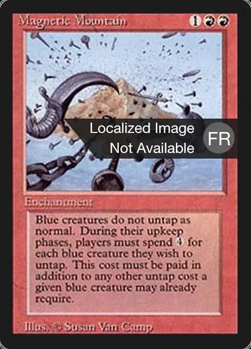 Magnetic Mountain · Foreign Black Border 163/307