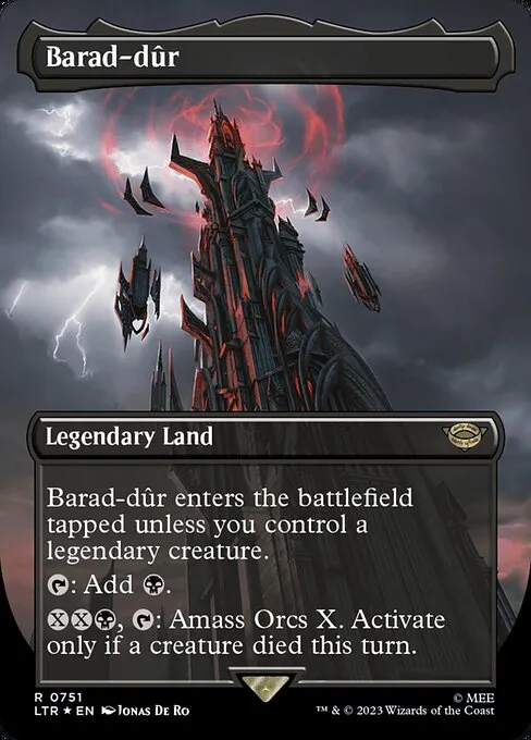 Barad-dûr · The Lord of the Rings: Tales of Middle-earth 751/856