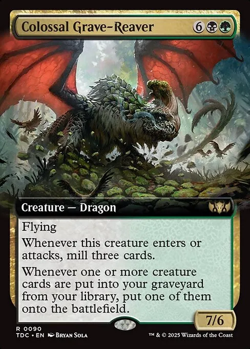 Colossal Grave-Reaver · Tarkir: Dragonstorm Commander 90/413