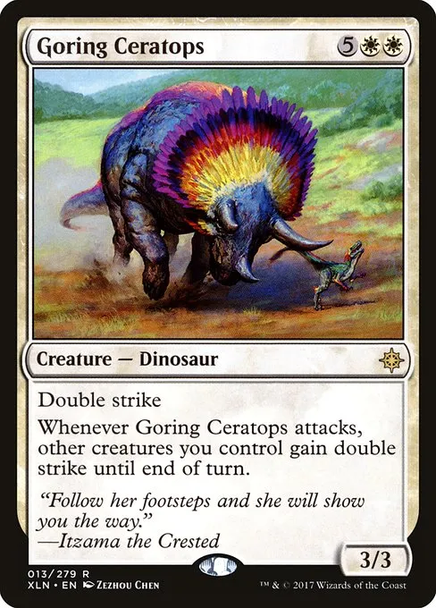 Goring Ceratops · Ixalan 13/289