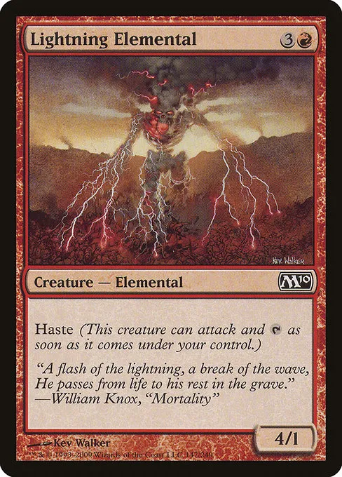 Lightning Elemental · Magic 2010 147/249