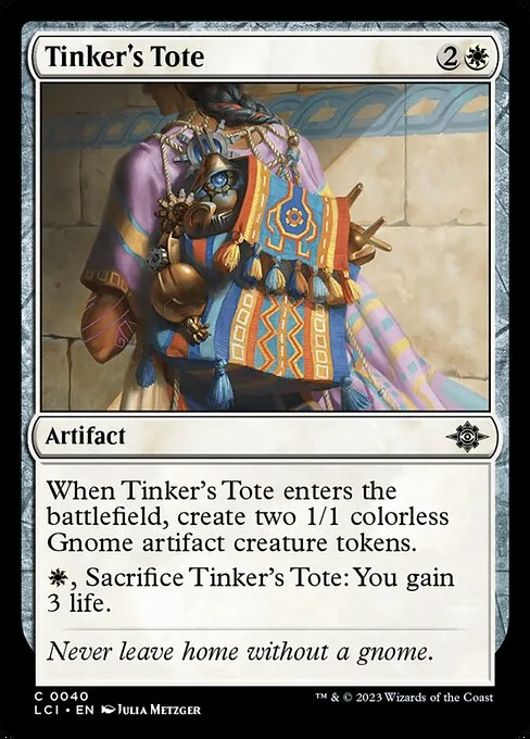 Tinker's Tote · The Lost Caverns of Ixalan 40/416