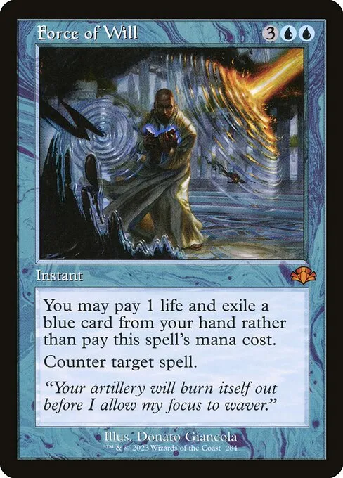 Force of Will · Dominaria Remastered 284/457